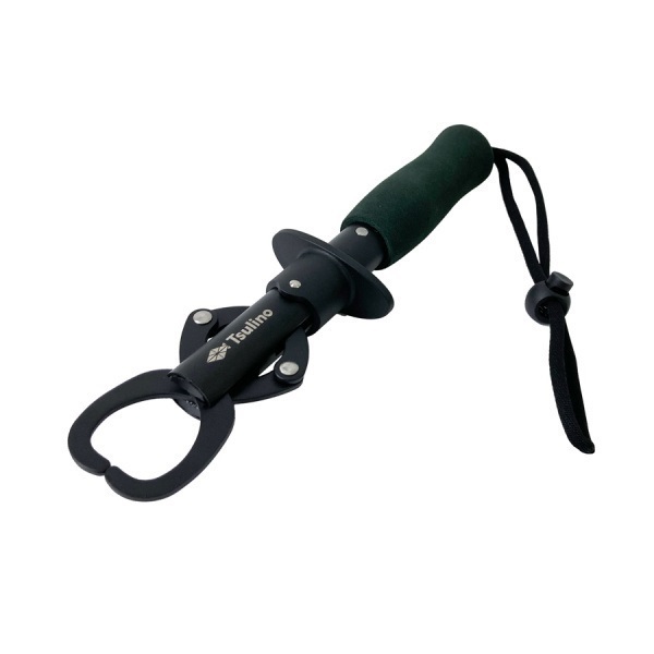 タフフィッシュグリップ【手に触れずに魚をガッチリつかむ/コンパクト】